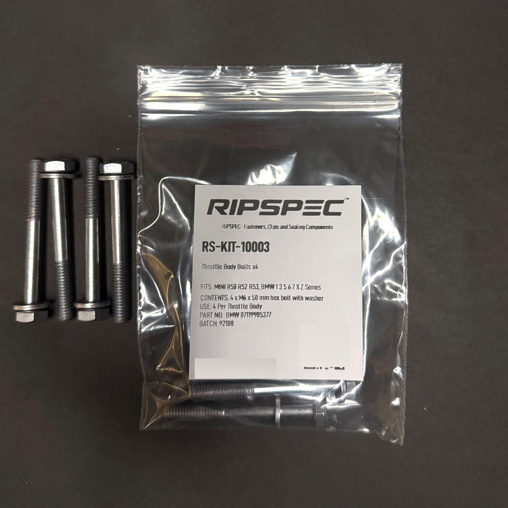 Throttle Body Bolts x4 for BMW 3 Series E90, E91, E92, E93 (RS-KIT-10003)