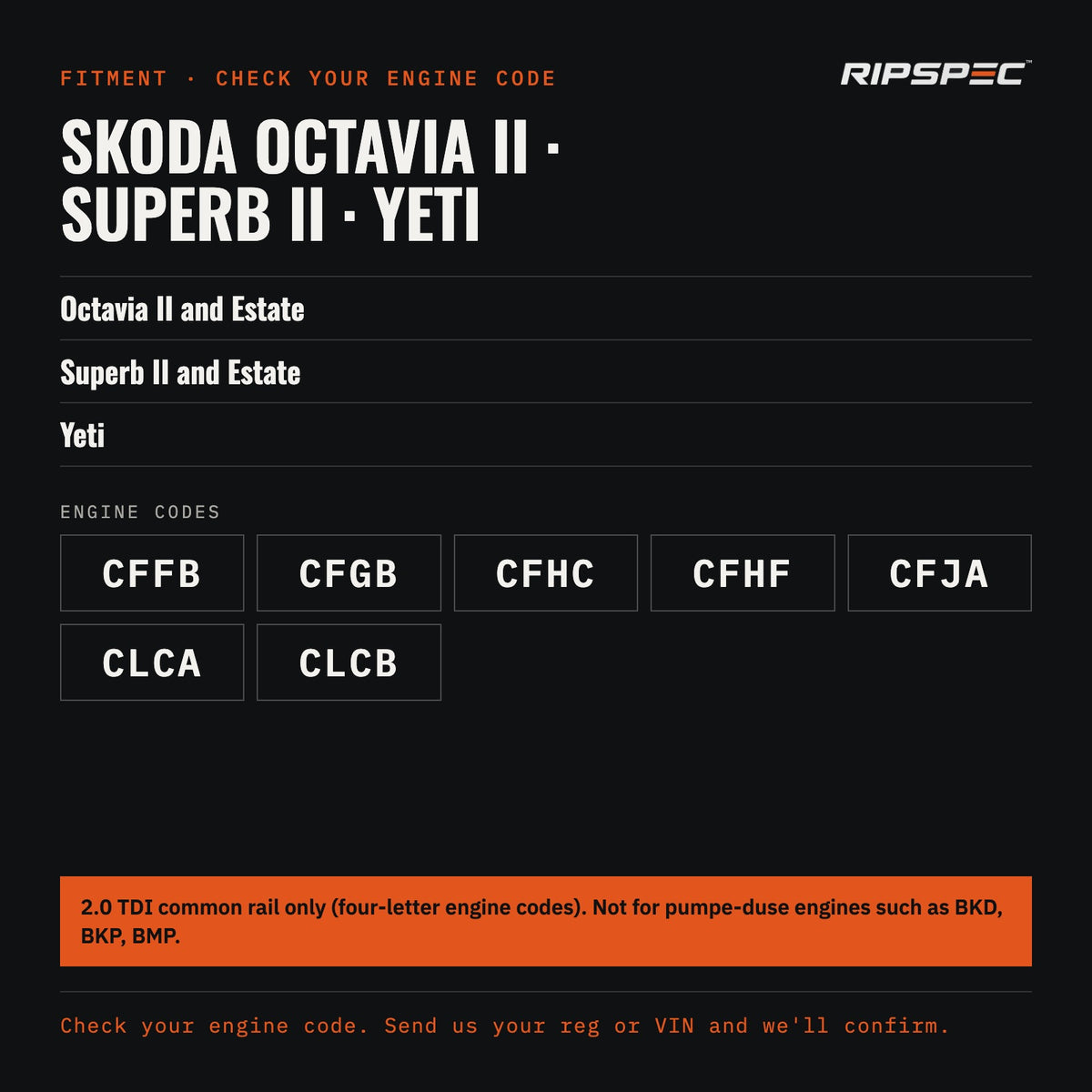 Injector Seal Kit for Skoda Octavia II, Superb II and Yeti 2.0 TDI
