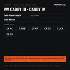 Injector Seal Kit for VW Caddy III and IV 2.0 TDI