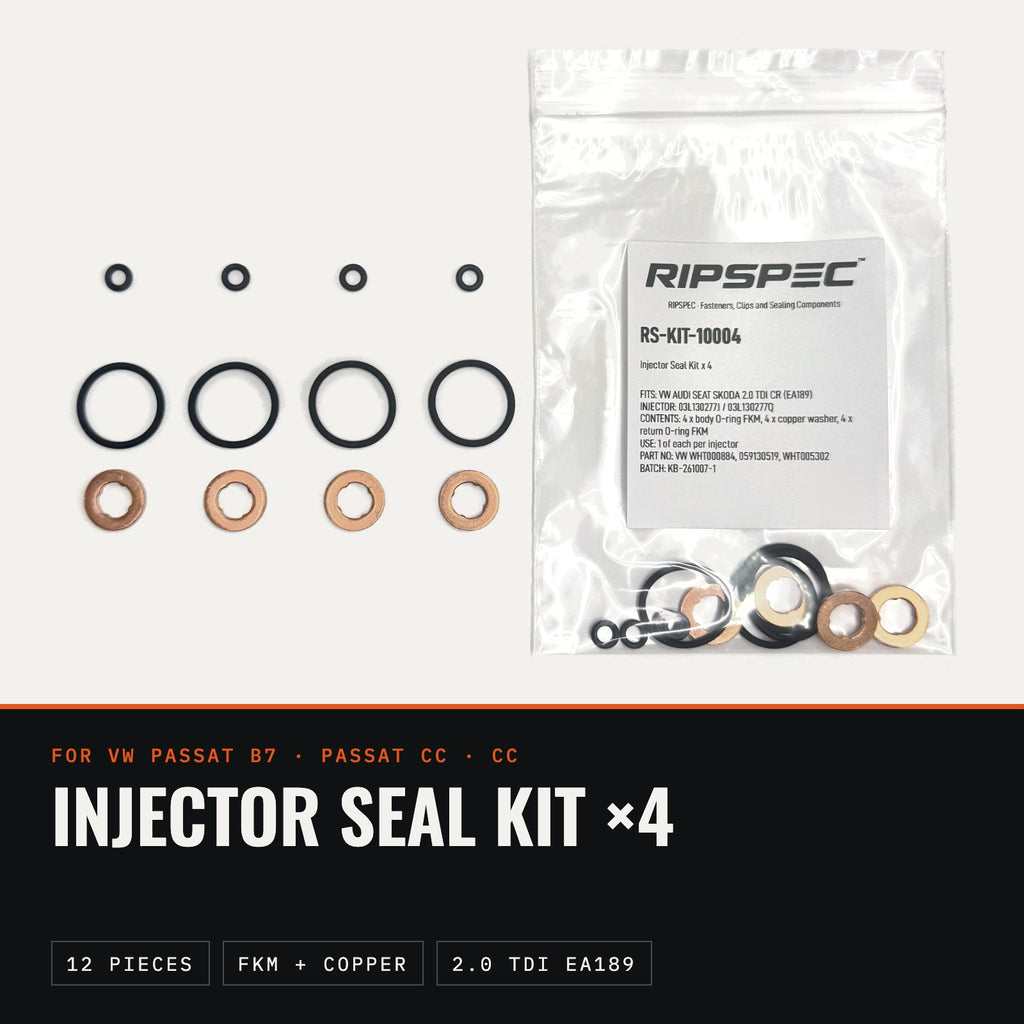 Injector Seal Kit for VW Passat B7 and Passat CC 2.0 TDI
