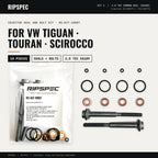 Injector Seal and Bolt Kit for VW Tiguan, Touran and Scirocco 2.0 TDI (RS-KIT-10007)