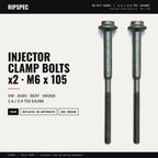 Injector Clamp Bolts x2 for VW, Audi, SEAT and Skoda 1.6 and 2.0 TDI (EA288) (RS-KIT-10009)
